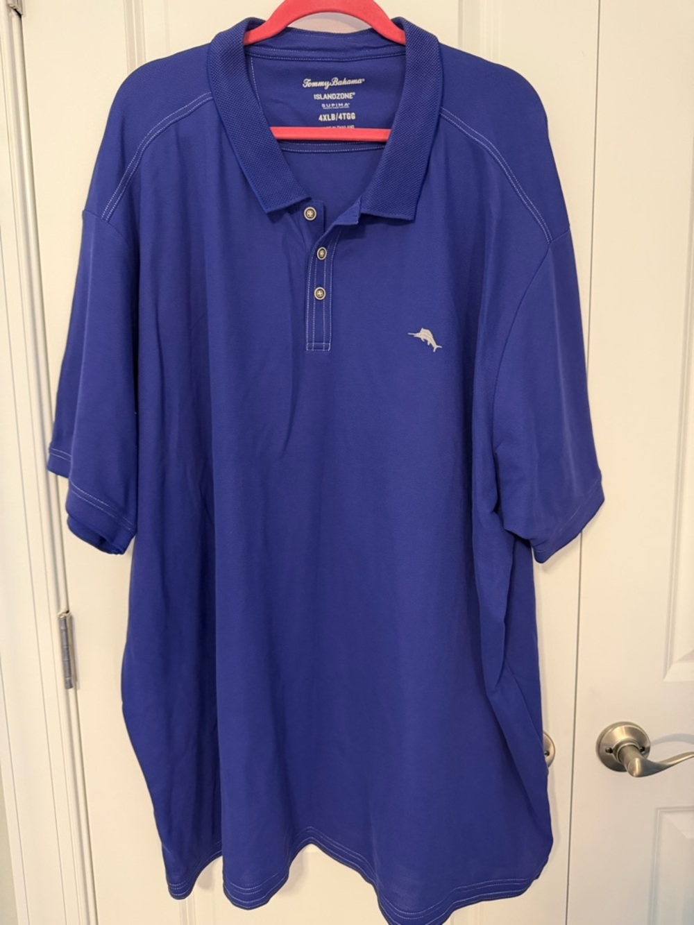 Tommy Bahama Men's Polo in Deep Purple Size 4X